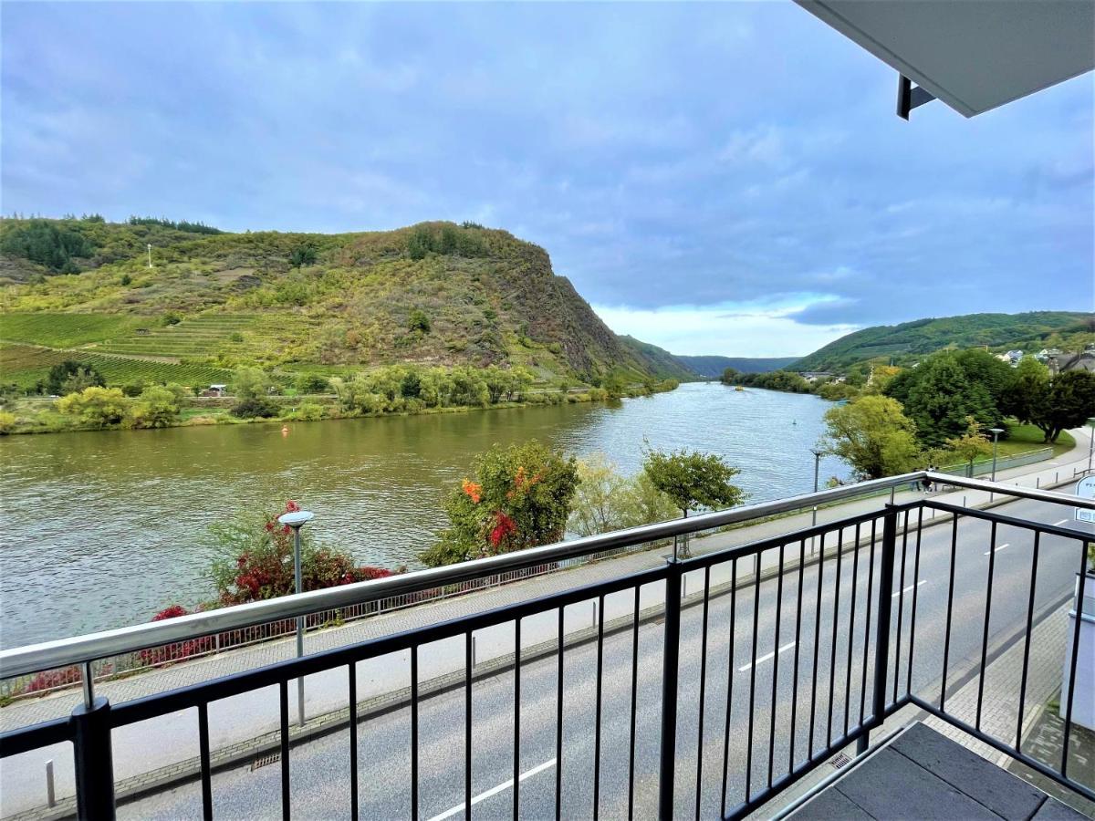 Moselpromenade Villa Moselufer, Panorama & Burg Cochem Blick, Netflix, Balkon Εξωτερικό φωτογραφία