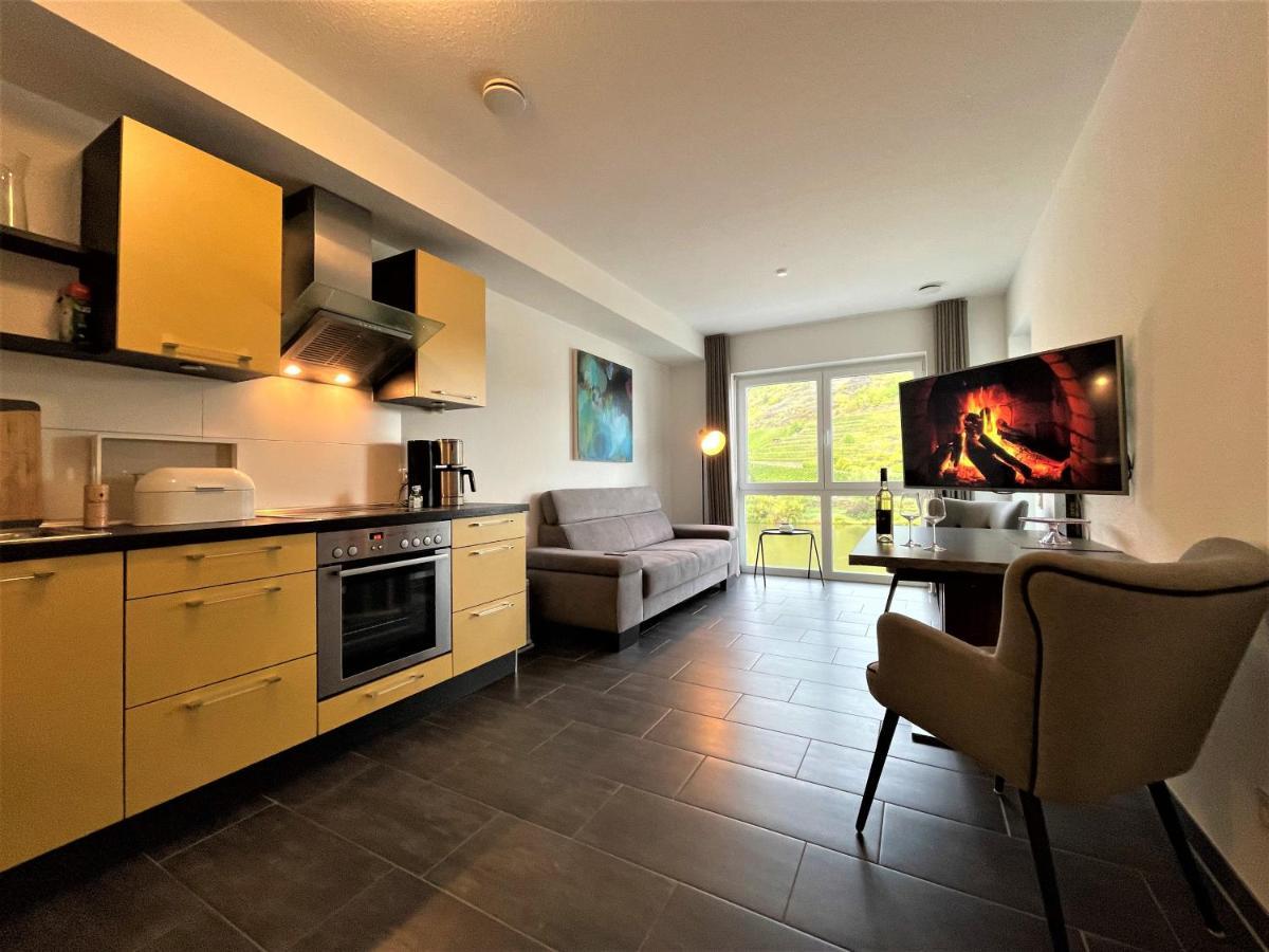 Moselpromenade Villa Moselufer, Panorama & Burg Cochem Blick, Netflix, Balkon Εξωτερικό φωτογραφία