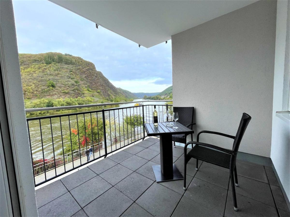Moselpromenade Villa Moselufer, Panorama & Burg Cochem Blick, Netflix, Balkon Εξωτερικό φωτογραφία